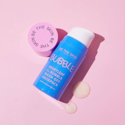 [Be The Skin] HEARTLEAF O2 BUBBLE WASH OFF MASKPACK 50g