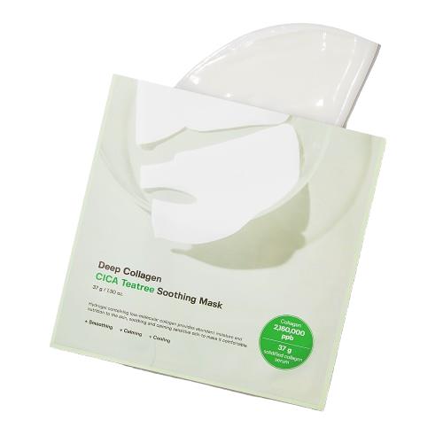 [Sungboon Editor] Deep Collagen Cica Teatree Soothing Mask (37g*4ea)