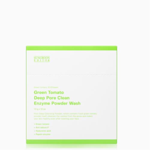 [Sungboon Editor] Green Tomato Deep Pore Clean Enzyme Powder Wash (1.5gX10ea)