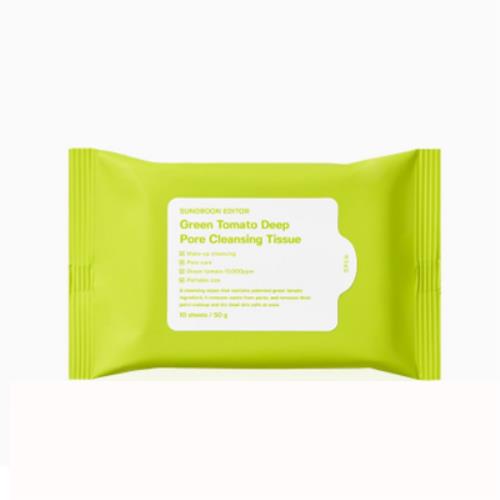 [Sungboon Editor] Green Tomato Deep Pore Cleansing Tissue 50g (10pcs)