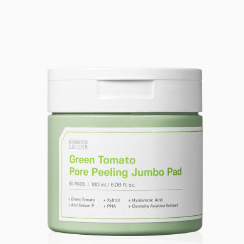 [Sungboon Editor] Green Tomato Pore Peeling Jumbo Pad 180ml (60pads)