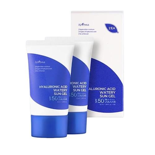 [ISNTREE] hyaluronic Acid Watery Sun Gel 50ml - Pack of 2