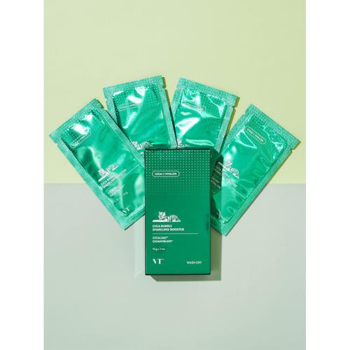 [VT COSMETICS] (4ea)Cica Bubble Sparkling Booster 10g
