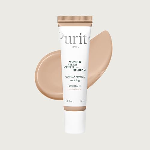 [PURITO SEOUL] Wonder Releaf Centella BB Cream #21 Light Beige 30ml