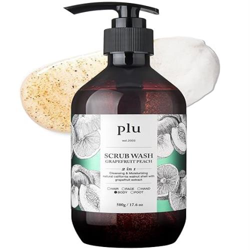 [plu] Scrub Wash Grapefruit Peach 500g
