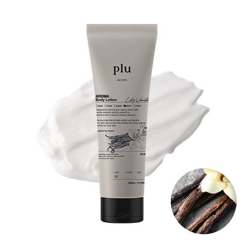 [plu] Aroma Body Lotion Lily Vanilla 200ml