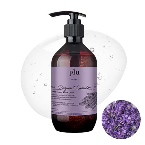 [plu] Aroma Body Wash Bergamot Lavender 500g