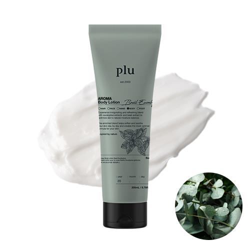 [plu] Aroma Body Lotion Basil Eucalyptus 200ml