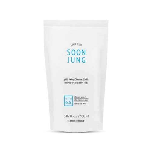 [Etude] Soon Jung 6.5 Whip Cleanser 150ml (Refill) (2021)