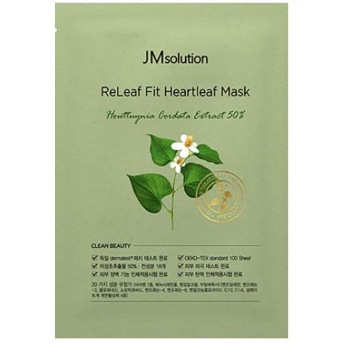 [JMsolution] Releaf Fit Heartleaf Mask 35ml (1ea)