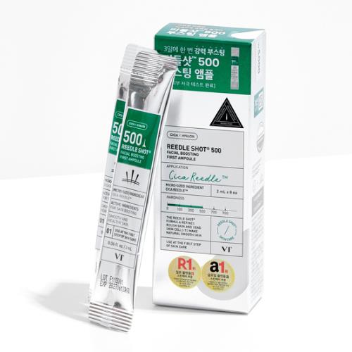 [VT COSMETICS] Reedle Shot S500 Facial Boosting First Ampoule 2ml*8ea