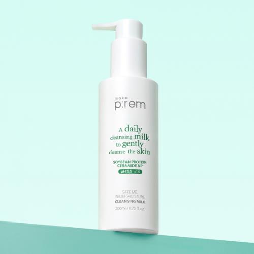 [Makep:rem] Safe me Relief moisture cleansing milk 200ml