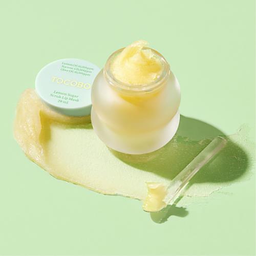 [TOCOBO] LEMON SUGAR SCRUB LIP MASK 20ml