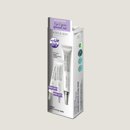 [Mary&May] (RENEW) Glutathione Eyecream Special Set( Eye Cream 30g 1EA+Miniature 2EA)