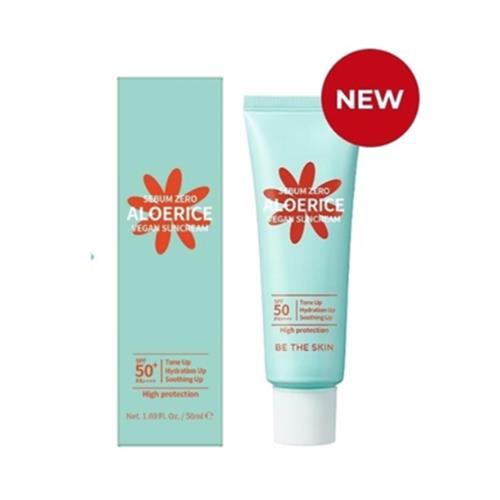 [Be The Skin] (RENEW) SEBUM ZERO ALOERICE VEGAN SUN CREAM 50ml SPF 50+, PA++++