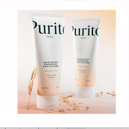 [PURITO SEOUL] Oat In Gentle Exfoliating Face Cleanser 150ml