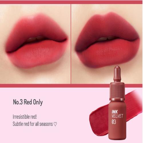 [Peripera] New Ink The Velvet (AD) 4g #03 RED ONLY