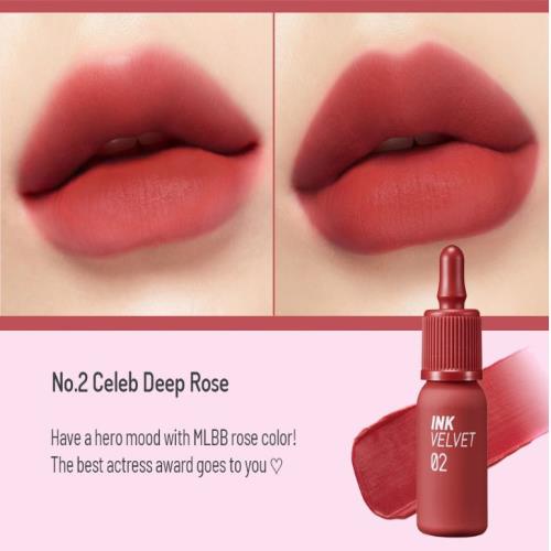 [Peripera] New Ink The Velvet (AD) 4g #02 CELEB DEEP ROSE