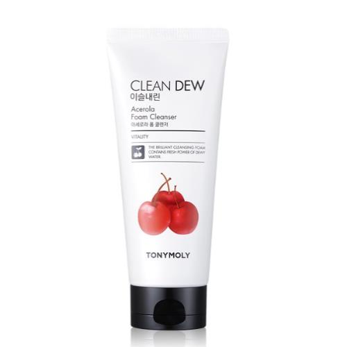 [Tonymoly] CLEAN DEW ACEROLA FOAM CLEANSER 180ml