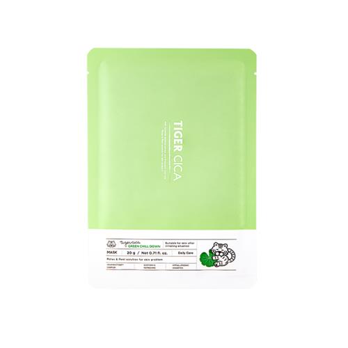 [It's Skin] It's Skin Tiger Cica Green Chill Down Mask