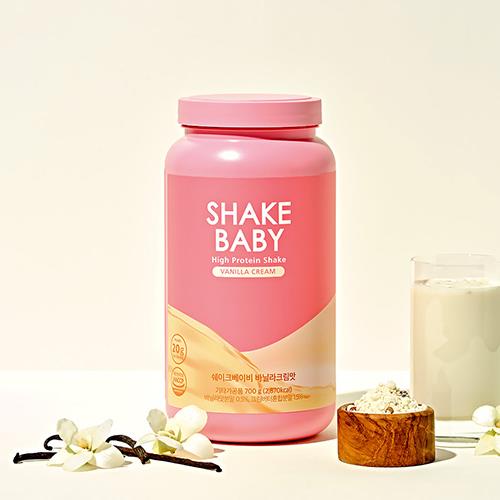 [SHAKE BABY] High Protein Shake Vanilla Cream Flavor 700g