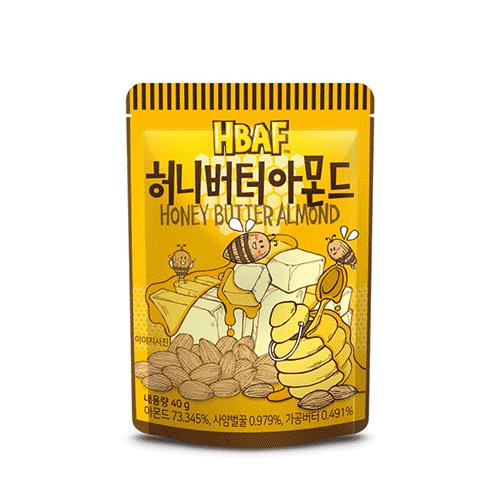 [GILIM INTERNATIONAL] HONEY BUTTER ALMOND 40g