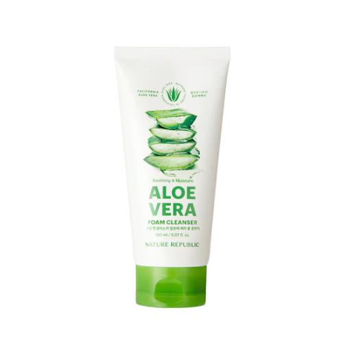 [Nature Republic] Soothing & Moisture Aloe Vera Foam Cleanser 150ml (2023)