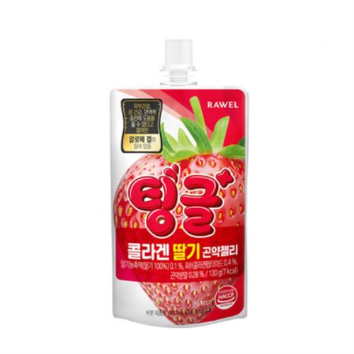 [RAWEL] Rawel KonjJelly Collagen Strawberry  130g 1ea