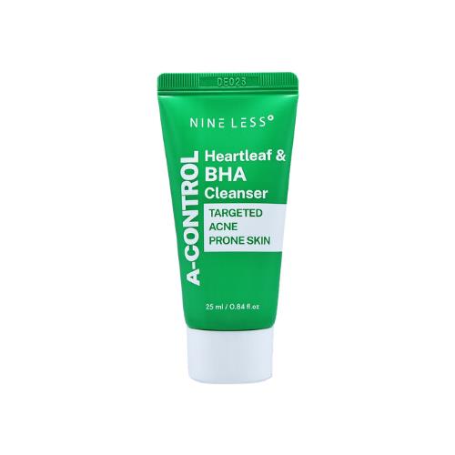 [NINE LESS] A-Control Heartleaf & BHA Cleanser Mini 25ml