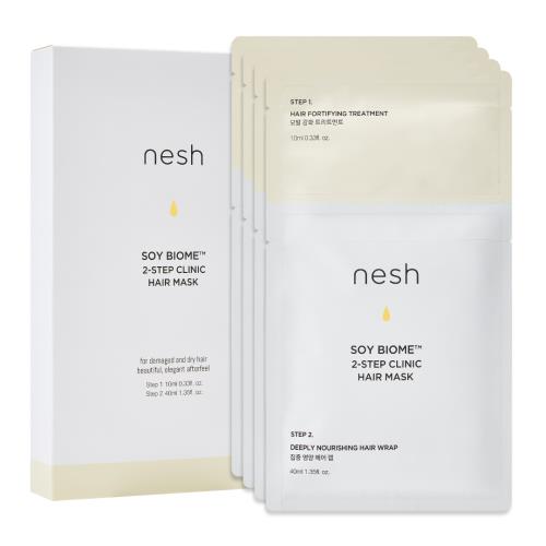 [nesh] Soy Biome 2-Step Clinic Hair Mask (50ml*4pcs)