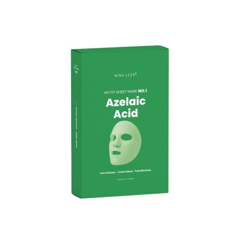 [NINE LESS] My Fit Sheet Mask No.1 Azelaic Acid (5ea) - Baifumei